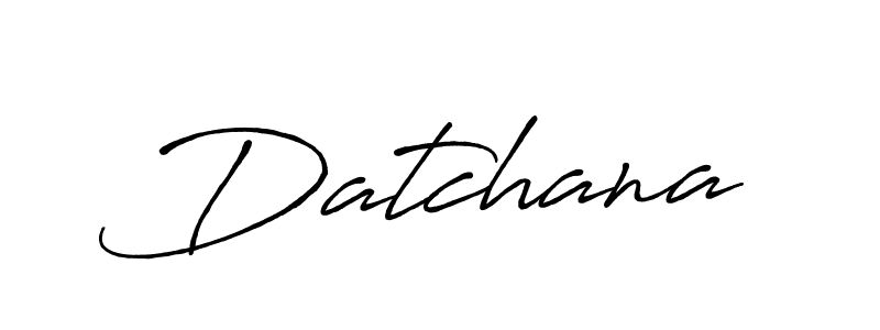 Design your own signature with our free online signature maker. With this signature software, you can create a handwritten (Antro_Vectra_Bolder) signature for name Datchana. Datchana signature style 7 images and pictures png