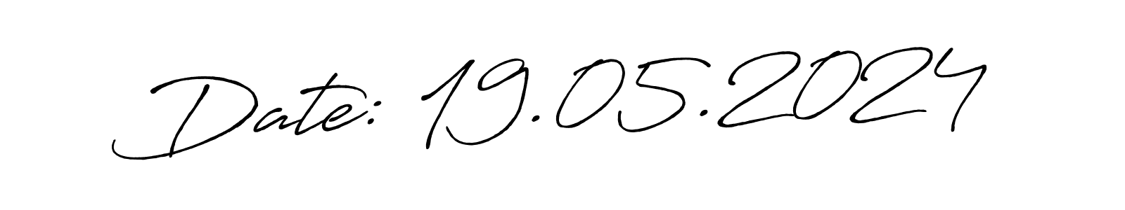 Make a beautiful signature design for name Date: 19.05.2024. Use this online signature maker to create a handwritten signature for free. Date: 19.05.2024 signature style 7 images and pictures png