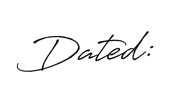 Make a beautiful signature design for name Dated:. Use this online signature maker to create a handwritten signature for free. Dated: signature style 7 images and pictures png