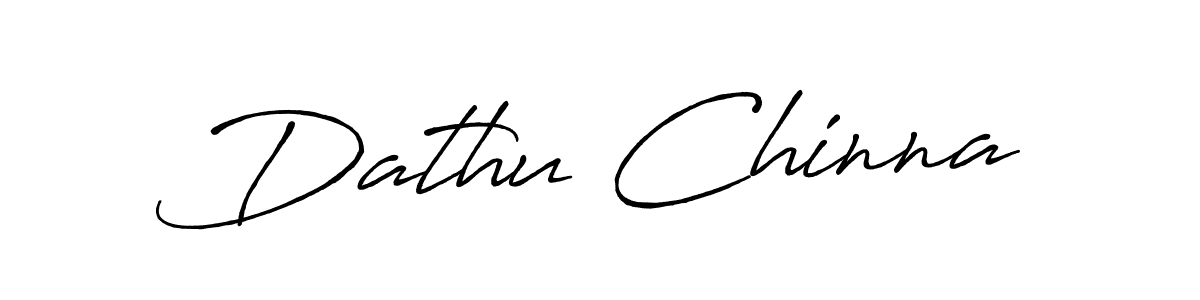Make a beautiful signature design for name Dathu Chinna. Use this online signature maker to create a handwritten signature for free. Dathu Chinna signature style 7 images and pictures png