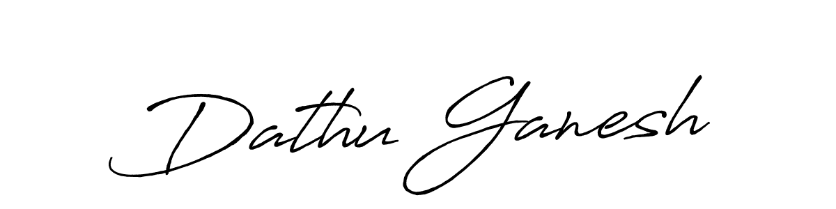 Antro_Vectra_Bolder is a professional signature style that is perfect for those who want to add a touch of class to their signature. It is also a great choice for those who want to make their signature more unique. Get Dathu Ganesh name to fancy signature for free. Dathu Ganesh signature style 7 images and pictures png