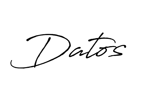 Antro_Vectra_Bolder is a professional signature style that is perfect for those who want to add a touch of class to their signature. It is also a great choice for those who want to make their signature more unique. Get Datos name to fancy signature for free. Datos signature style 7 images and pictures png
