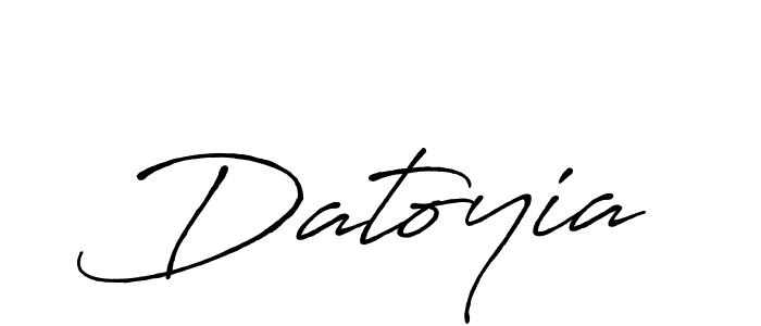 if you are searching for the best signature style for your name Datoyia. so please give up your signature search. here we have designed multiple signature styles  using Antro_Vectra_Bolder. Datoyia signature style 7 images and pictures png