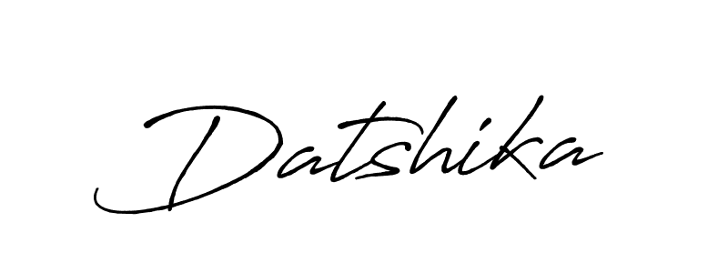 How to Draw Datshika signature style? Antro_Vectra_Bolder is a latest design signature styles for name Datshika. Datshika signature style 7 images and pictures png