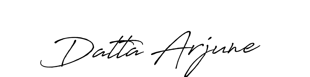 Make a short Datta Arjune signature style. Manage your documents anywhere anytime using Antro_Vectra_Bolder. Create and add eSignatures, submit forms, share and send files easily. Datta Arjune signature style 7 images and pictures png