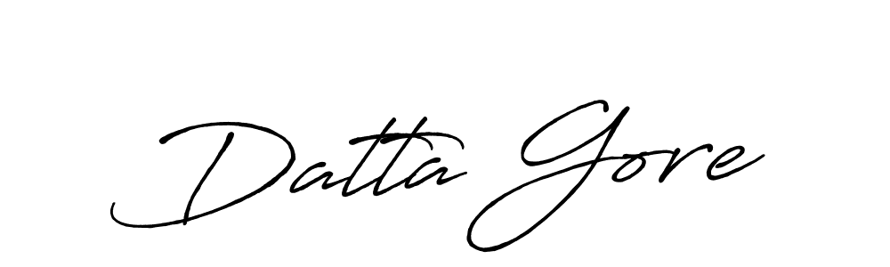Make a beautiful signature design for name Datta Gore. Use this online signature maker to create a handwritten signature for free. Datta Gore signature style 7 images and pictures png