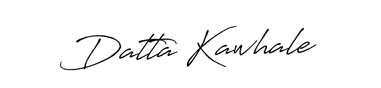 Datta Kawhale stylish signature style. Best Handwritten Sign (Antro_Vectra_Bolder) for my name. Handwritten Signature Collection Ideas for my name Datta Kawhale. Datta Kawhale signature style 7 images and pictures png