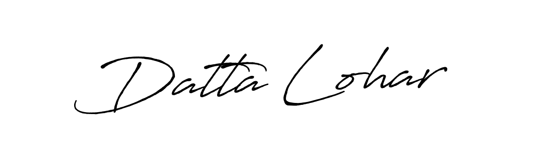 Use a signature maker to create a handwritten signature online. With this signature software, you can design (Antro_Vectra_Bolder) your own signature for name Datta Lohar. Datta Lohar signature style 7 images and pictures png