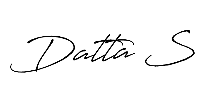 Make a beautiful signature design for name Datta S. Use this online signature maker to create a handwritten signature for free. Datta S signature style 7 images and pictures png