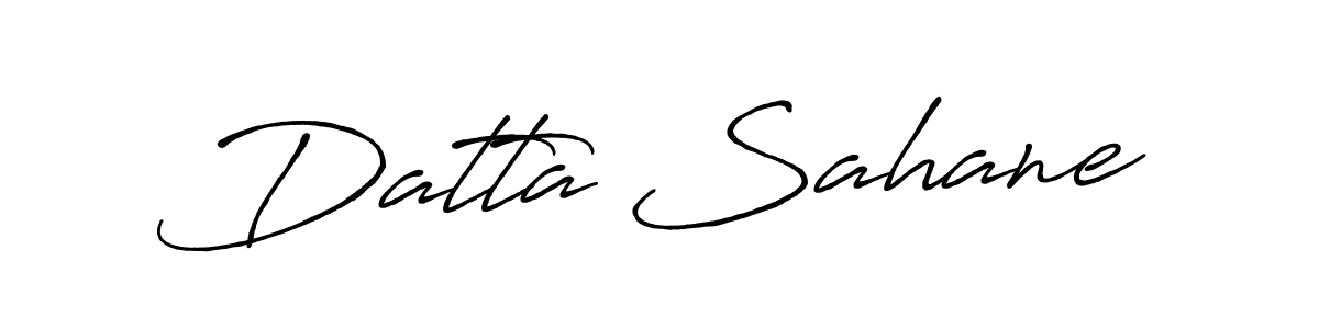 Make a beautiful signature design for name Datta Sahane. Use this online signature maker to create a handwritten signature for free. Datta Sahane signature style 7 images and pictures png