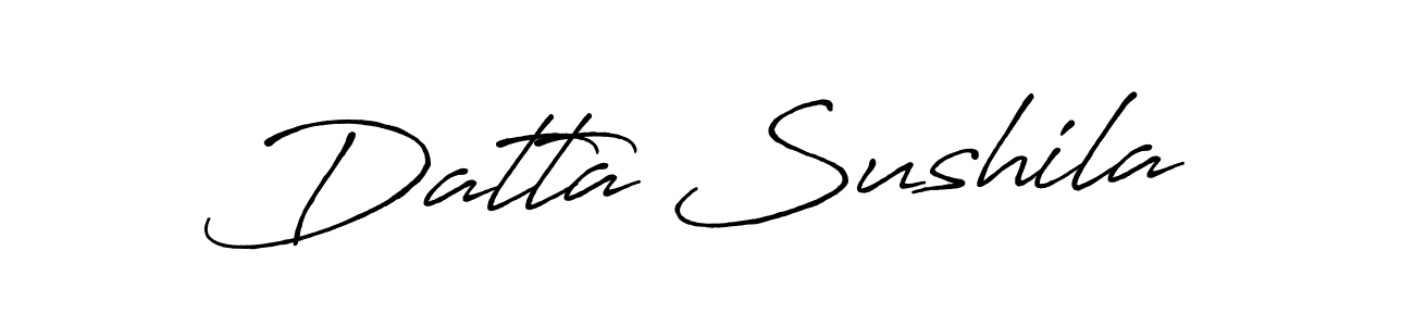 Make a short Datta Sushila signature style. Manage your documents anywhere anytime using Antro_Vectra_Bolder. Create and add eSignatures, submit forms, share and send files easily. Datta Sushila signature style 7 images and pictures png