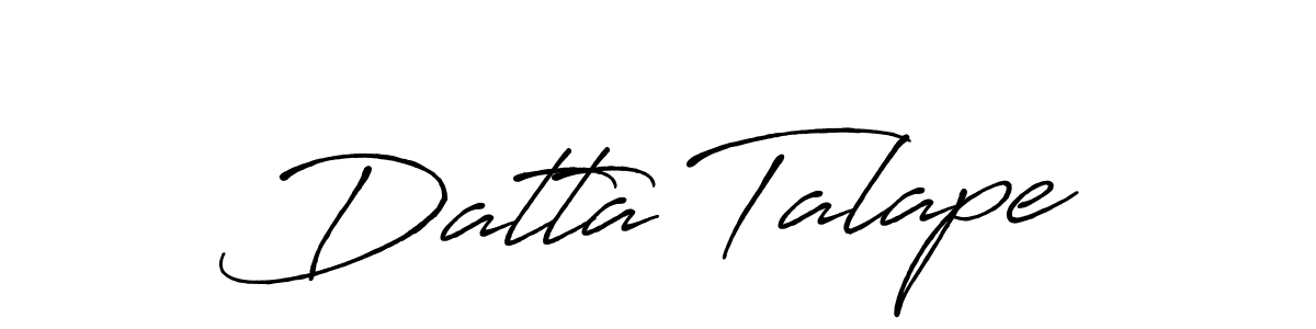 Also we have Datta Talape name is the best signature style. Create professional handwritten signature collection using Antro_Vectra_Bolder autograph style. Datta Talape signature style 7 images and pictures png