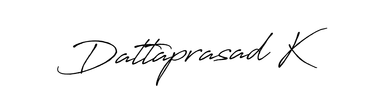 Make a beautiful signature design for name Dattaprasad K. Use this online signature maker to create a handwritten signature for free. Dattaprasad K signature style 7 images and pictures png