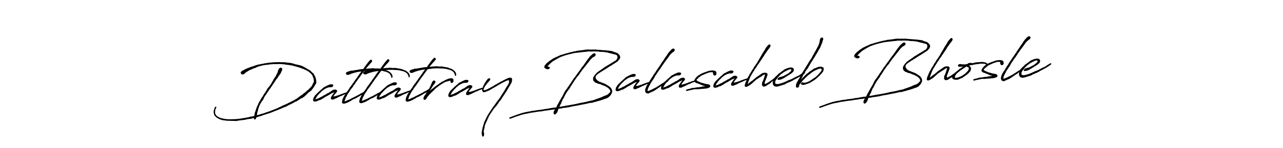 Make a beautiful signature design for name Dattatray Balasaheb Bhosle. With this signature (Antro_Vectra_Bolder) style, you can create a handwritten signature for free. Dattatray Balasaheb Bhosle signature style 7 images and pictures png