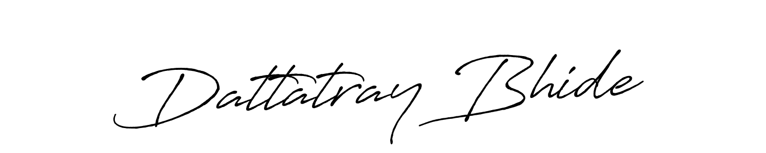 Make a short Dattatray Bhide signature style. Manage your documents anywhere anytime using Antro_Vectra_Bolder. Create and add eSignatures, submit forms, share and send files easily. Dattatray Bhide signature style 7 images and pictures png