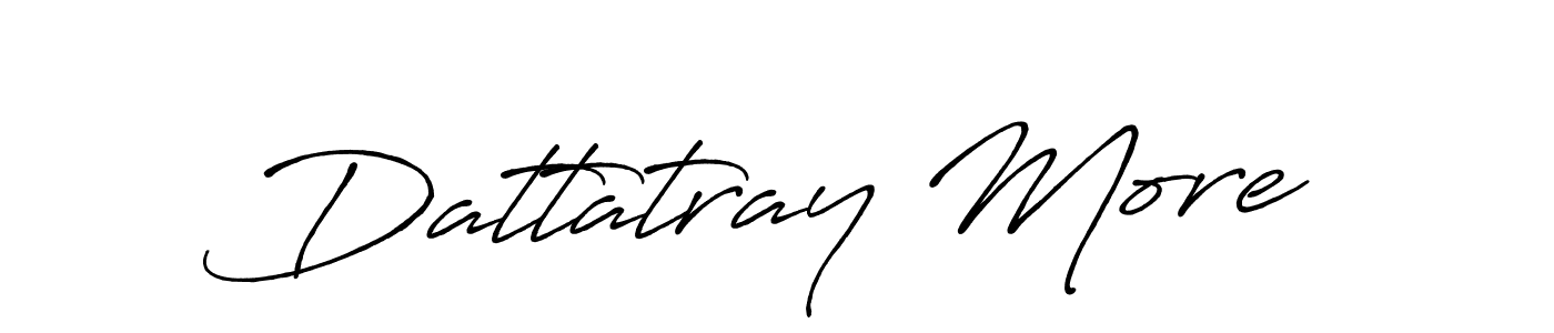 Use a signature maker to create a handwritten signature online. With this signature software, you can design (Antro_Vectra_Bolder) your own signature for name Dattatray More. Dattatray More signature style 7 images and pictures png