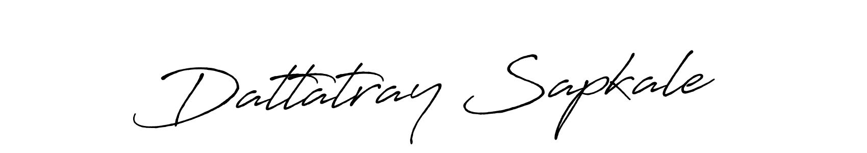 Design your own signature with our free online signature maker. With this signature software, you can create a handwritten (Antro_Vectra_Bolder) signature for name Dattatray Sapkale. Dattatray Sapkale signature style 7 images and pictures png