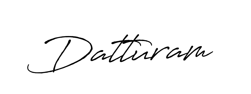 How to make Datturam signature? Antro_Vectra_Bolder is a professional autograph style. Create handwritten signature for Datturam name. Datturam signature style 7 images and pictures png