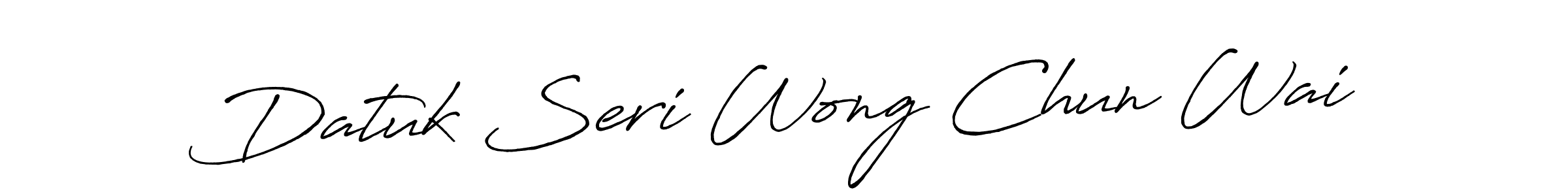 Here are the top 10 professional signature styles for the name Datuk Seri Wong Chun Wai. These are the best autograph styles you can use for your name. Datuk Seri Wong Chun Wai signature style 7 images and pictures png