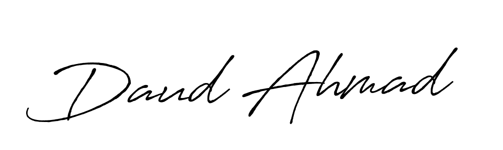 Once you've used our free online signature maker to create your best signature Antro_Vectra_Bolder style, it's time to enjoy all of the benefits that Daud Ahmad name signing documents. Daud Ahmad signature style 7 images and pictures png