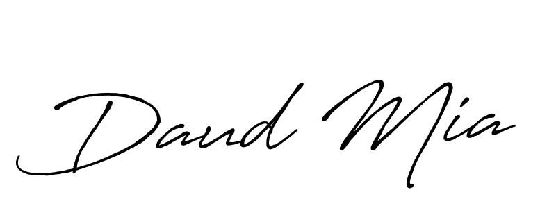 Also You can easily find your signature by using the search form. We will create Daud Mia name handwritten signature images for you free of cost using Antro_Vectra_Bolder sign style. Daud Mia signature style 7 images and pictures png