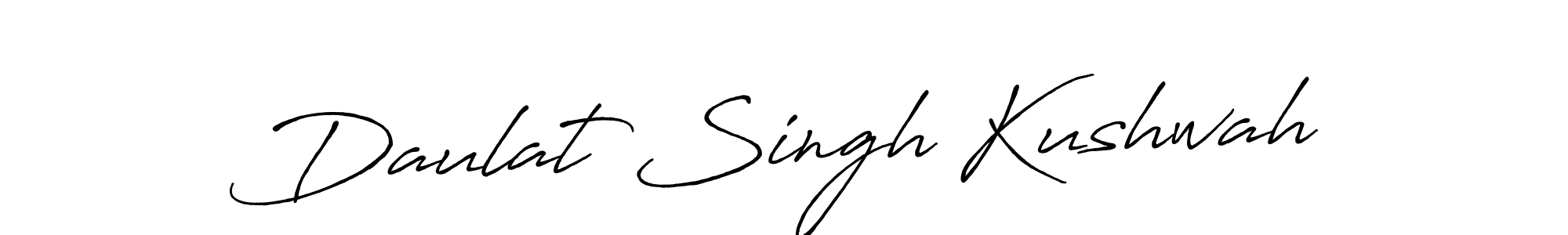 You can use this online signature creator to create a handwritten signature for the name Daulat Singh Kushwah. This is the best online autograph maker. Daulat Singh Kushwah signature style 7 images and pictures png