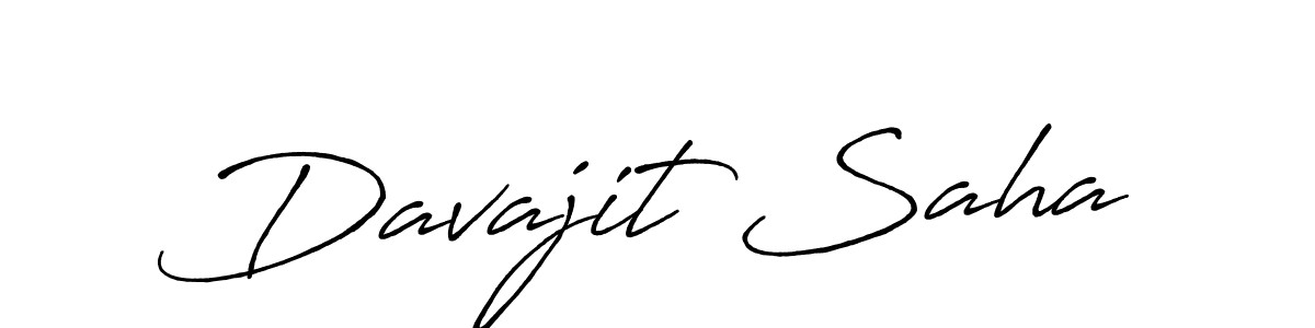 You should practise on your own different ways (Antro_Vectra_Bolder) to write your name (Davajit Saha) in signature. don't let someone else do it for you. Davajit Saha signature style 7 images and pictures png