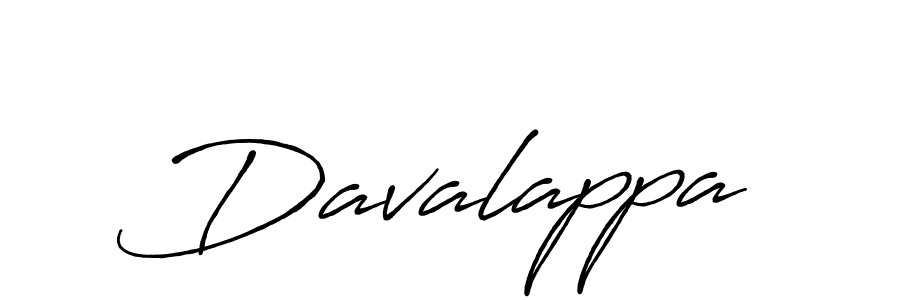 Davalappa stylish signature style. Best Handwritten Sign (Antro_Vectra_Bolder) for my name. Handwritten Signature Collection Ideas for my name Davalappa. Davalappa signature style 7 images and pictures png