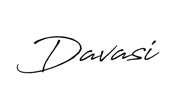 How to make Davasi signature? Antro_Vectra_Bolder is a professional autograph style. Create handwritten signature for Davasi name. Davasi signature style 7 images and pictures png