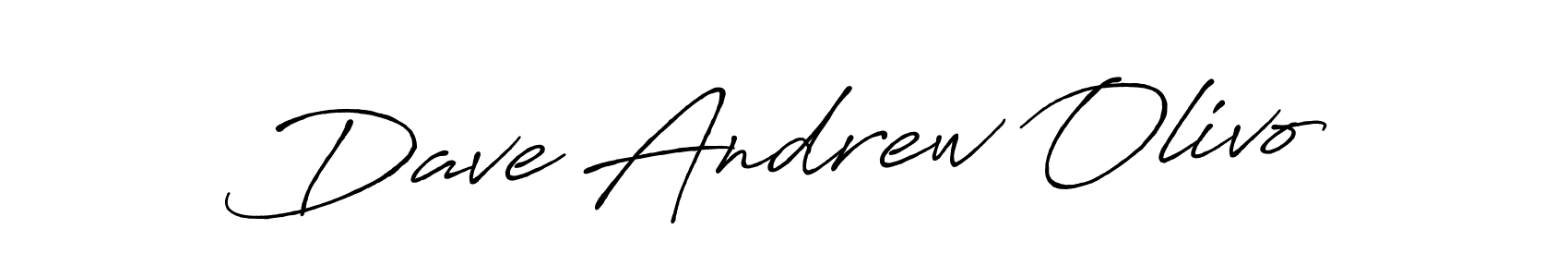 if you are searching for the best signature style for your name Dave Andrew Olivo. so please give up your signature search. here we have designed multiple signature styles  using Antro_Vectra_Bolder. Dave Andrew Olivo signature style 7 images and pictures png