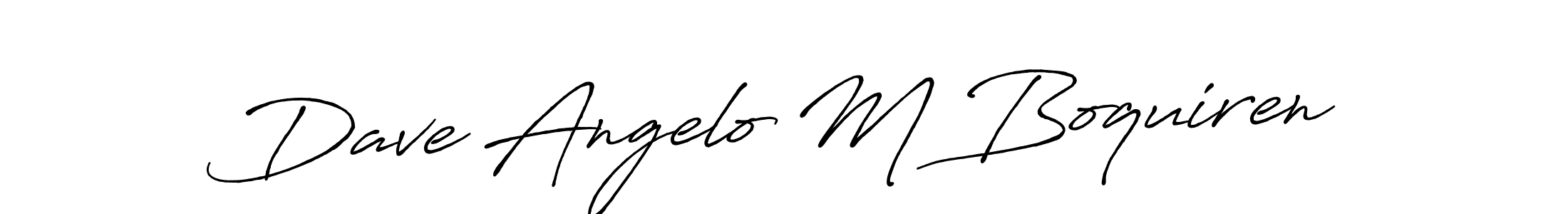 It looks lik you need a new signature style for name Dave Angelo M Boquiren. Design unique handwritten (Antro_Vectra_Bolder) signature with our free signature maker in just a few clicks. Dave Angelo M Boquiren signature style 7 images and pictures png