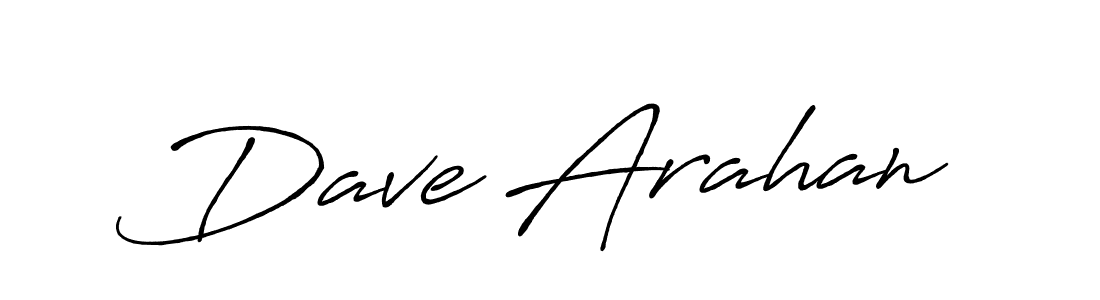 The best way (Antro_Vectra_Bolder) to make a short signature is to pick only two or three words in your name. The name Dave Arahan include a total of six letters. For converting this name. Dave Arahan signature style 7 images and pictures png