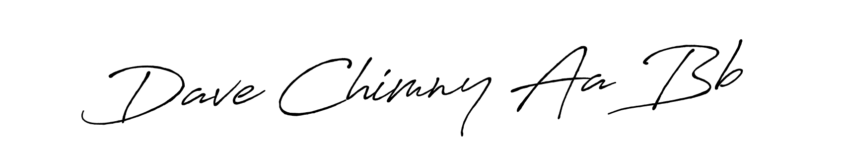 Make a beautiful signature design for name Dave Chimny Aa Bb. With this signature (Antro_Vectra_Bolder) style, you can create a handwritten signature for free. Dave Chimny Aa Bb signature style 7 images and pictures png