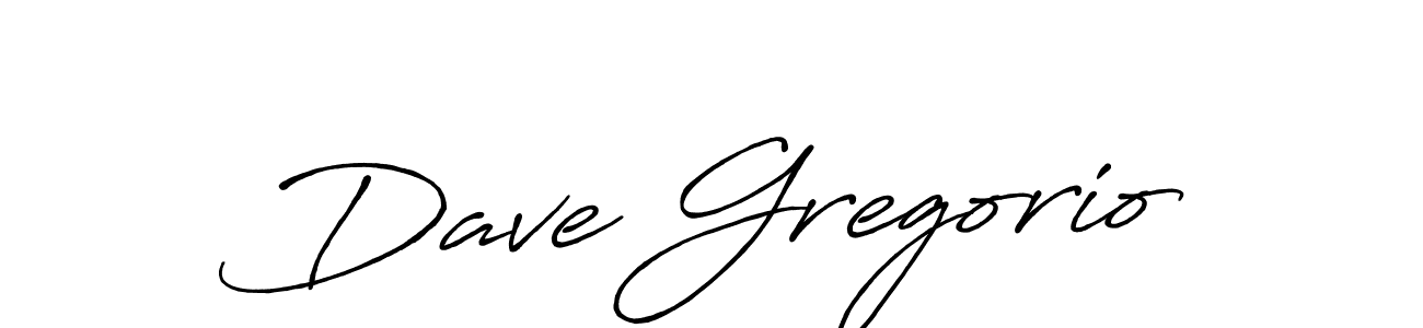 Use a signature maker to create a handwritten signature online. With this signature software, you can design (Antro_Vectra_Bolder) your own signature for name Dave Gregorio. Dave Gregorio signature style 7 images and pictures png