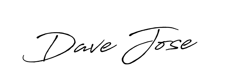 How to make Dave Jose signature? Antro_Vectra_Bolder is a professional autograph style. Create handwritten signature for Dave Jose name. Dave Jose signature style 7 images and pictures png