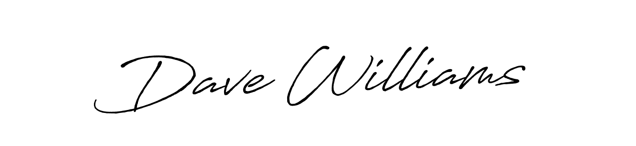 Once you've used our free online signature maker to create your best signature Antro_Vectra_Bolder style, it's time to enjoy all of the benefits that Dave Williams name signing documents. Dave Williams signature style 7 images and pictures png