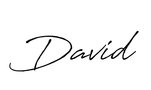 Use a signature maker to create a handwritten signature online. With this signature software, you can design (Antro_Vectra_Bolder) your own signature for name David. David signature style 7 images and pictures png