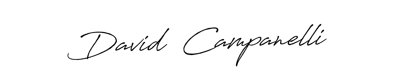 Antro_Vectra_Bolder is a professional signature style that is perfect for those who want to add a touch of class to their signature. It is also a great choice for those who want to make their signature more unique. Get David  Campanelli name to fancy signature for free. David  Campanelli signature style 7 images and pictures png