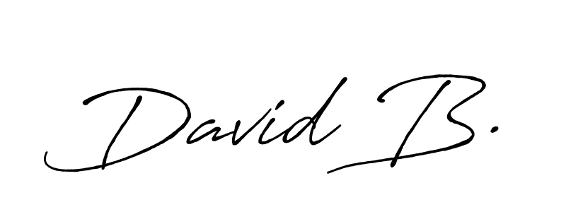 Make a short David B. signature style. Manage your documents anywhere anytime using Antro_Vectra_Bolder. Create and add eSignatures, submit forms, share and send files easily. David B. signature style 7 images and pictures png