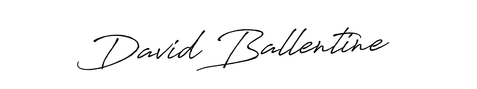 Make a beautiful signature design for name David Ballentine. With this signature (Antro_Vectra_Bolder) style, you can create a handwritten signature for free. David Ballentine signature style 7 images and pictures png