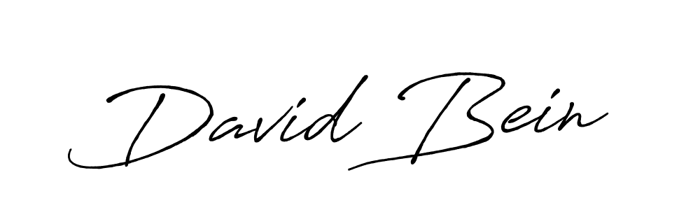 Also we have David Bein name is the best signature style. Create professional handwritten signature collection using Antro_Vectra_Bolder autograph style. David Bein signature style 7 images and pictures png