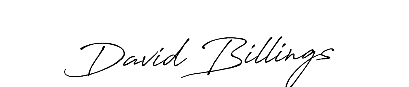 Antro_Vectra_Bolder is a professional signature style that is perfect for those who want to add a touch of class to their signature. It is also a great choice for those who want to make their signature more unique. Get David Billings name to fancy signature for free. David Billings signature style 7 images and pictures png