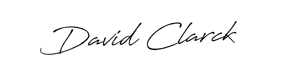 Once you've used our free online signature maker to create your best signature Antro_Vectra_Bolder style, it's time to enjoy all of the benefits that David Clarck name signing documents. David Clarck signature style 7 images and pictures png