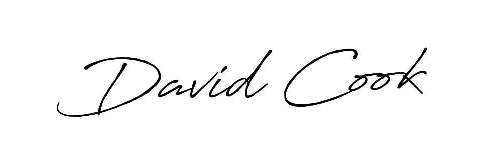 Make a beautiful signature design for name David Cook. With this signature (Antro_Vectra_Bolder) style, you can create a handwritten signature for free. David Cook signature style 7 images and pictures png