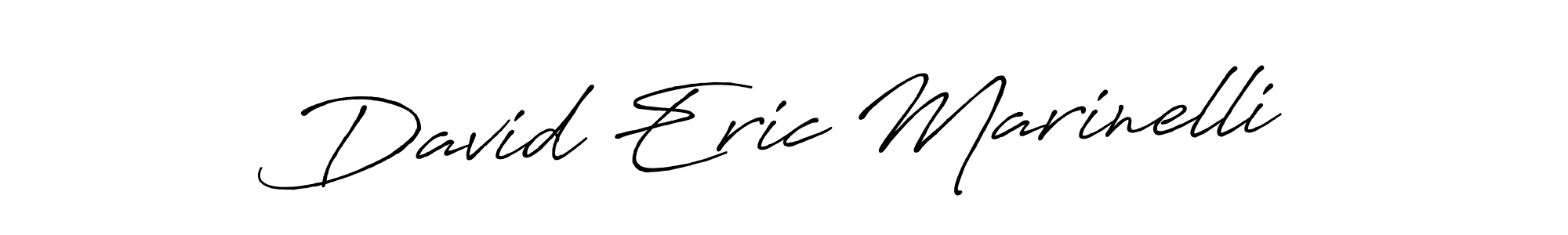 Also we have David Eric Marinelli name is the best signature style. Create professional handwritten signature collection using Antro_Vectra_Bolder autograph style. David Eric Marinelli signature style 7 images and pictures png