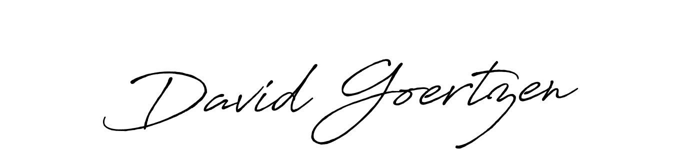 if you are searching for the best signature style for your name David Goertzen. so please give up your signature search. here we have designed multiple signature styles  using Antro_Vectra_Bolder. David Goertzen signature style 7 images and pictures png