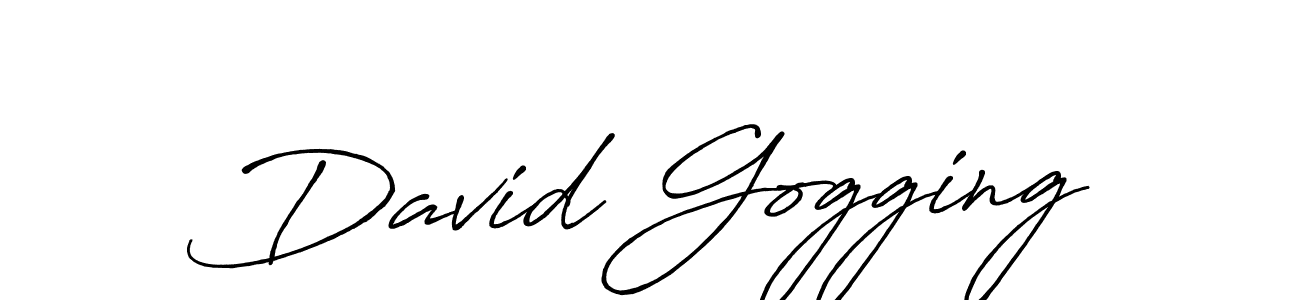 Create a beautiful signature design for name David Gogging. With this signature (Antro_Vectra_Bolder) fonts, you can make a handwritten signature for free. David Gogging signature style 7 images and pictures png