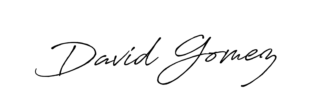 Once you've used our free online signature maker to create your best signature Antro_Vectra_Bolder style, it's time to enjoy all of the benefits that David Gomez name signing documents. David Gomez signature style 7 images and pictures png
