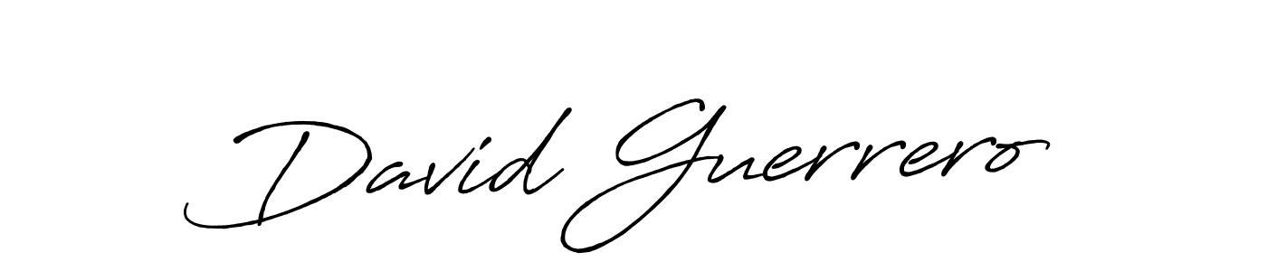 It looks lik you need a new signature style for name David Guerrero. Design unique handwritten (Antro_Vectra_Bolder) signature with our free signature maker in just a few clicks. David Guerrero signature style 7 images and pictures png