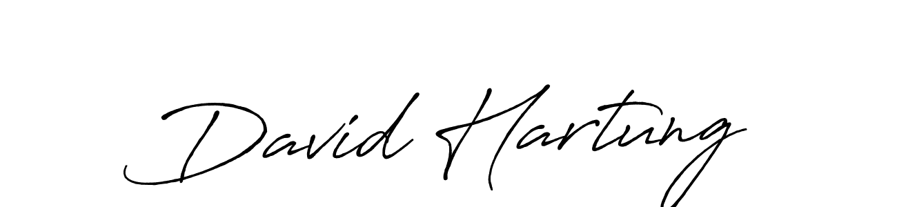 Design your own signature with our free online signature maker. With this signature software, you can create a handwritten (Antro_Vectra_Bolder) signature for name David Hartung. David Hartung signature style 7 images and pictures png